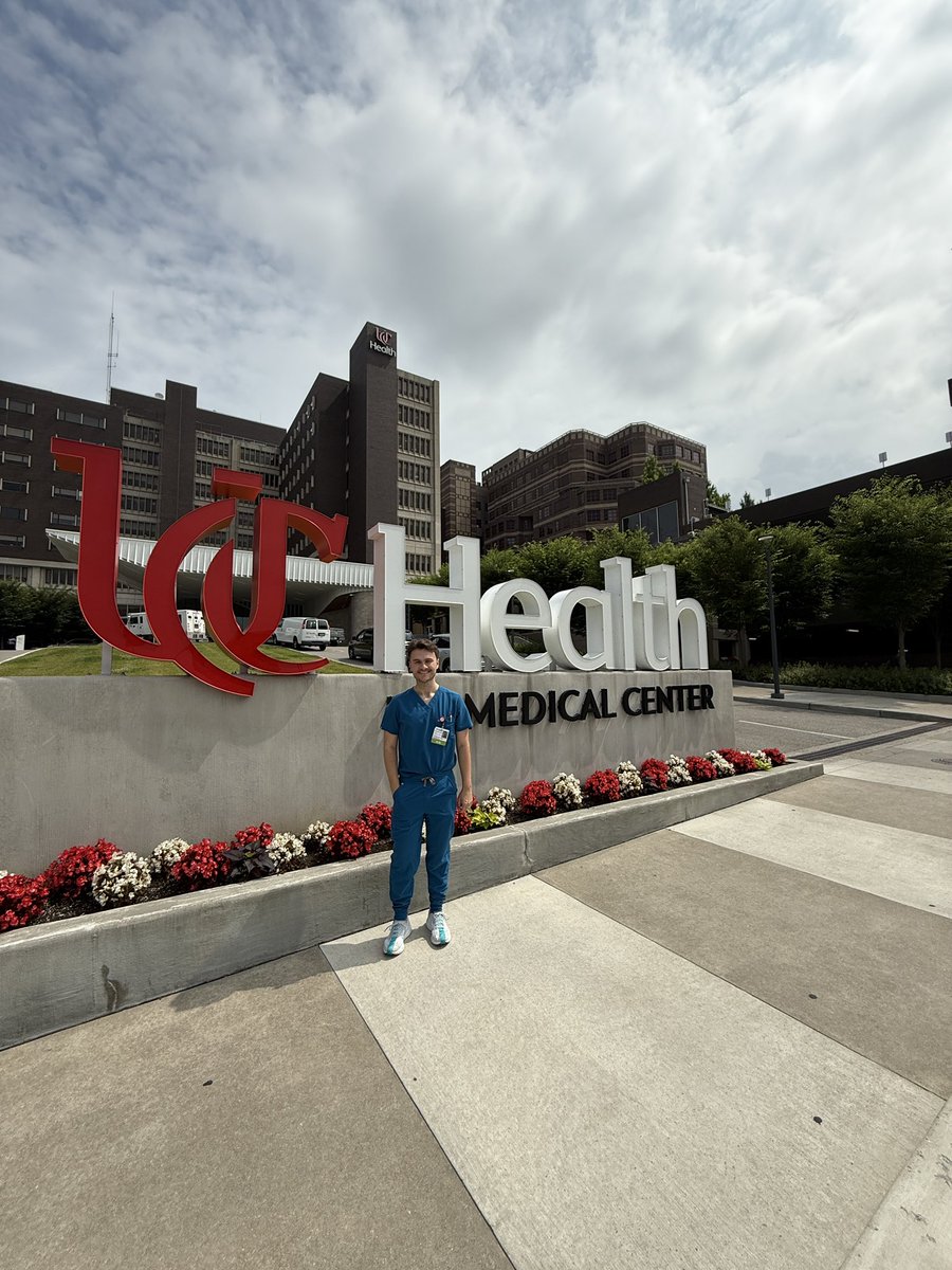 Last Day of clinical time with Cincy IM! 

Grateful for the memories, training, mentorship, and city that felt like home. To everyone who made this possible, thank you for believing in me.

Thrilled for the future! <a href="/PittGILiverNutr/">Pitt Division of GI, Hepatology & Nutrition</a> here I come!