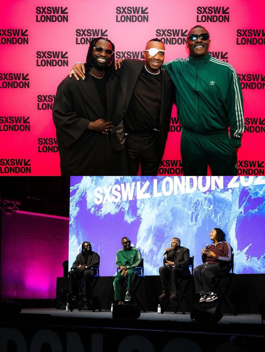 🚨| Le producteur nigérian Meji Alabi, The Ruler NYC, Idris Elba et d’autres étaient présents à la première de Victory, un album visuel audacieux mêlant le storytelling de Slick Rick, le grit londonien, du rap royal et une touche cinématographique 🎬
