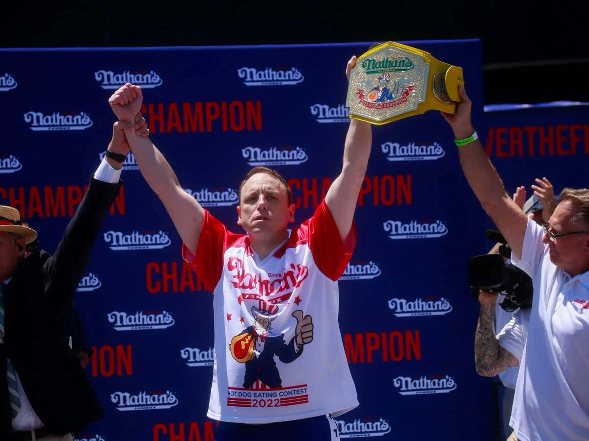 Joey Chestnut Is Officially Returning To The Nathan's Hot Dog Eating Contest This Year
