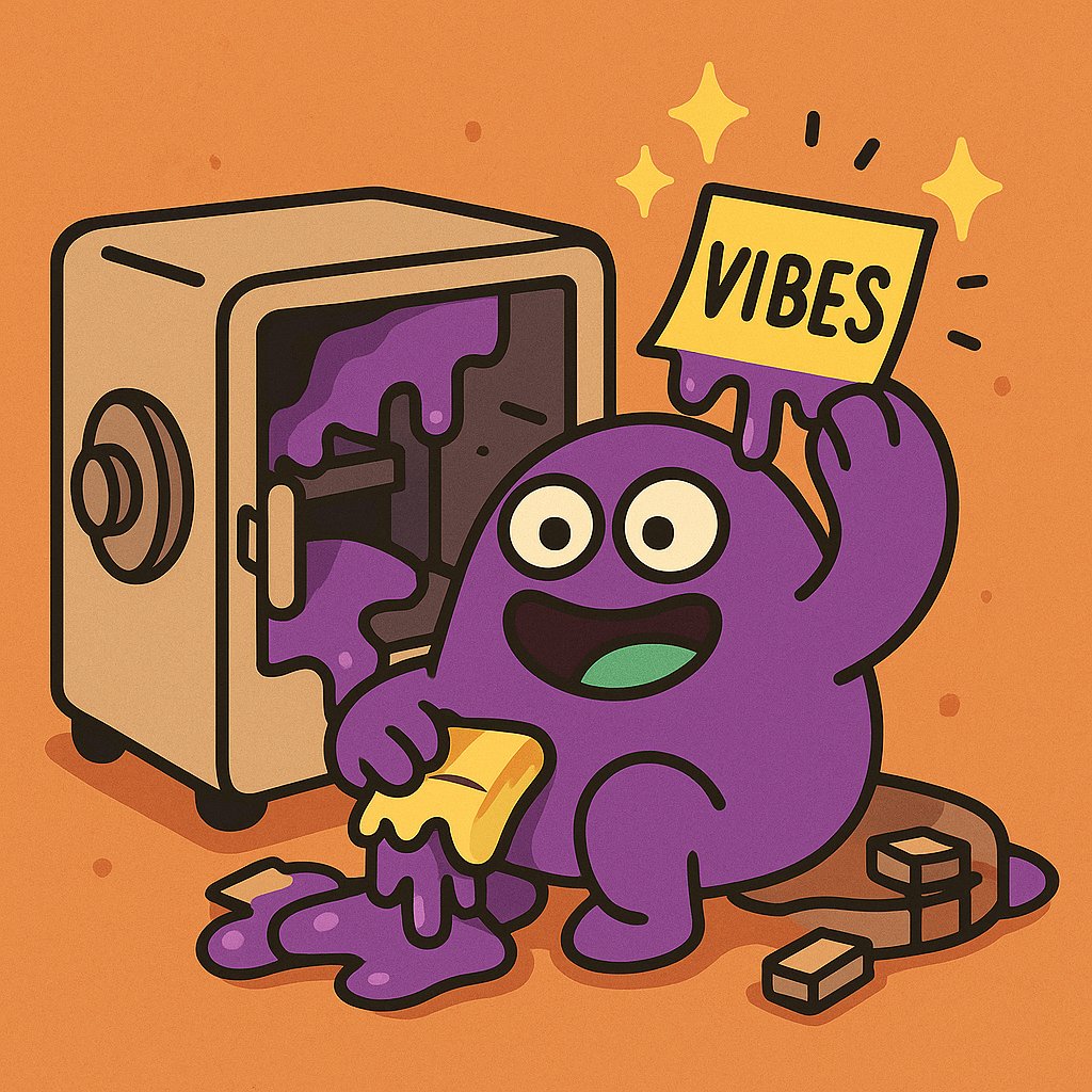 cultofglob's tweet photo. asked GLOB what he yields
he handed me a sticky note that says “vibes” ↯ https://t.co/AXsYnlActa