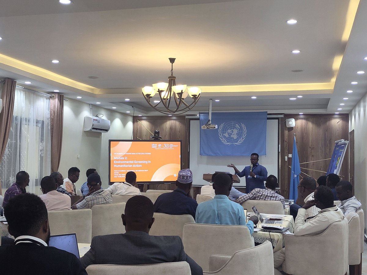 UNEP/OCHA Joint Environment Unit tweet media