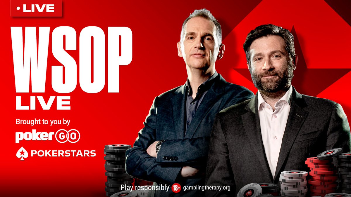 ICYMI... PokerStars and <a href="/PokerGO/">PokerGO</a> have partnered to bring you free-to-watch livestream coverage of the 2025 WSOP on our channels, including tonight's $250K SHR from 5pm PT / 8pm ET / 2am CET. 🎥♠️

Watch the high stakes action at psta.rs/twitch or psta.rs/YouTube