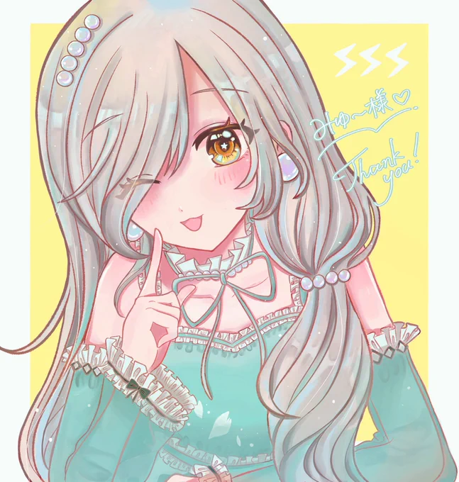 skeb納品しましたー! ありがとうございました! #Skeb #Commission #絵みゅー
