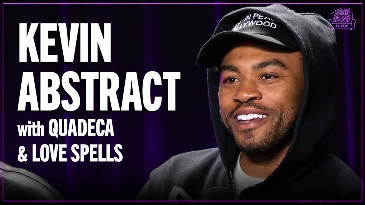 Zach Sang Show (@zachsangshow) on Twitter photo Full interview with <a href="/kevinabstract/">Kevin Abstract</a>, @quadeca and <a href="/lovespellsloves/">Love Spells</a> is up!
youtu.be/LNjE5_HFfHA?si… Full interview with <a href="/kevinabstract/">Kevin Abstract</a>, @quadeca and <a href="/lovespellsloves/">Love Spells</a> is up!
youtu.be/LNjE5_HFfHA?si…