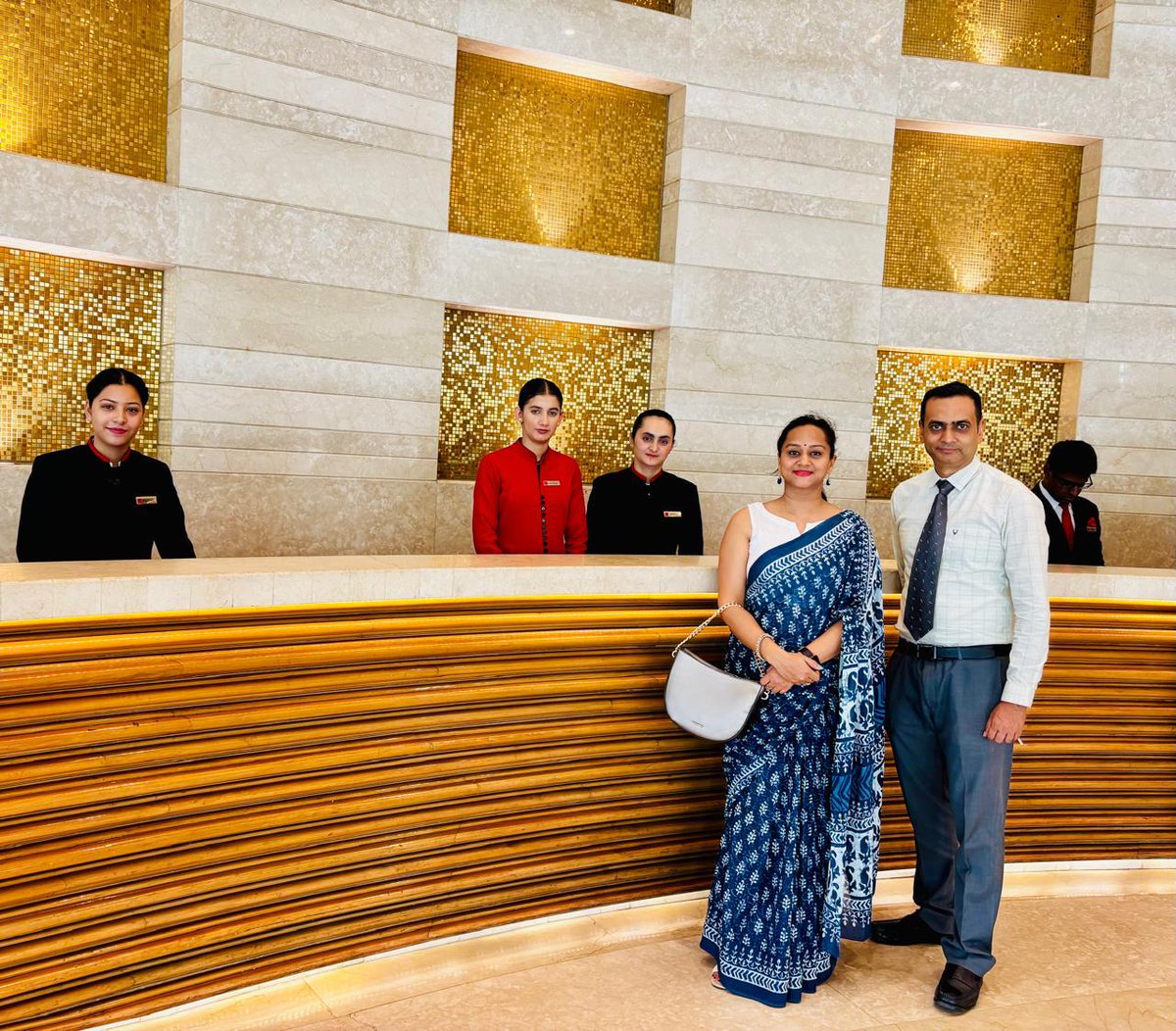 Excited for our faculty's 10-day training at The Lalit Chandigarh!  Dr. Pratik Ghosh, Dr. Ekta Bhatnagar, Ms. Ishroop Kaur, &amp; Mr. Jaideep Dalal explores hospitality trends to deliver industry-relevant education. We're honored to partner with <a href="/TheLalitGroup/">The LaLiT Hotels, Palaces & Resorts</a>