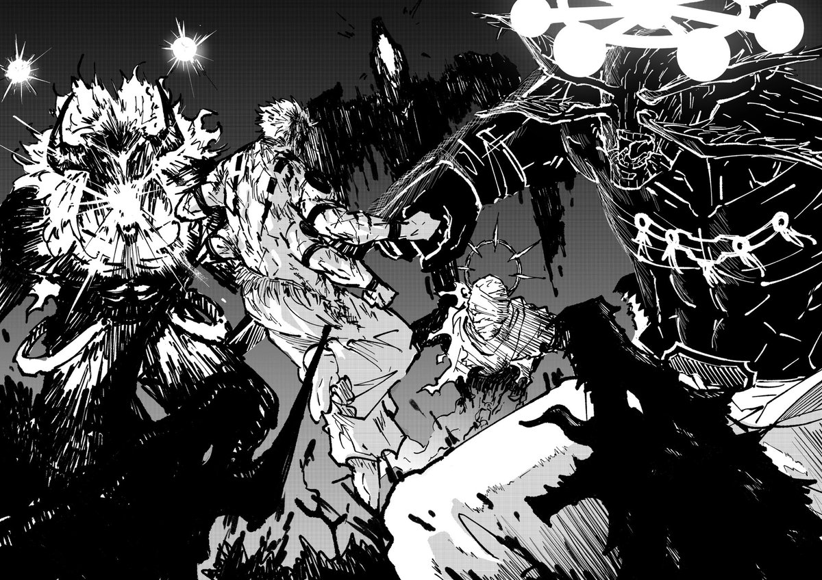 Chapter 6, Pages 11-12!! A HELL MADE OF ICE!! Yuji brings back the Heian Era!!