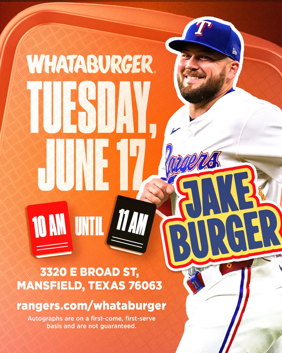 Jake Burger 🤝 <a href="/Whataburger/">Whataburger®</a>