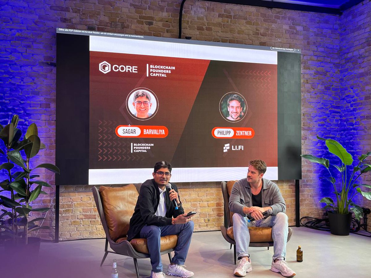 corechain_devs's tweet photo. 🇩🇪 Berlin, you delivered! 🙌

The Core Connect Global IRL Meetup was packed with builders, energy, and sharp insights.⚡️

Thanks to @denalimarsh @viewfromhk @PhilippZentner @sagarbarvaliya for diving deep into Core, Bitcoin & Web3, & to @bfc_vc for managing on-ground ops.