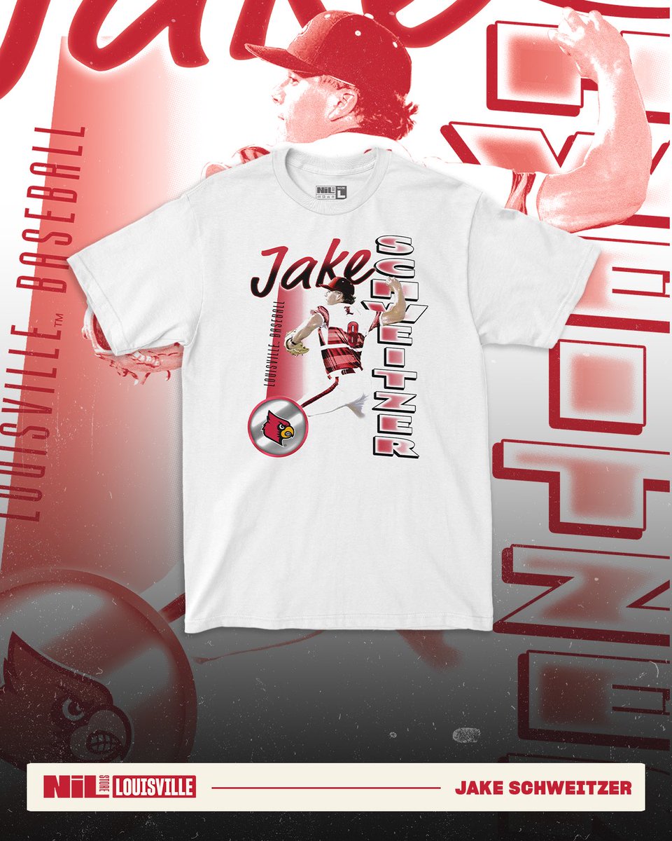 🚨JAKE SCHWEITZER EXCLUSIVE DROP🚨 

One of the newest, hottest releases on the Louisville NIL Store comes from one of Baseball’s biggest stars! Support Jake by shopping his locker room today! ⚾️💪🔥 #NIL #GoCards #L1C4

nil.store/louisville/lou…