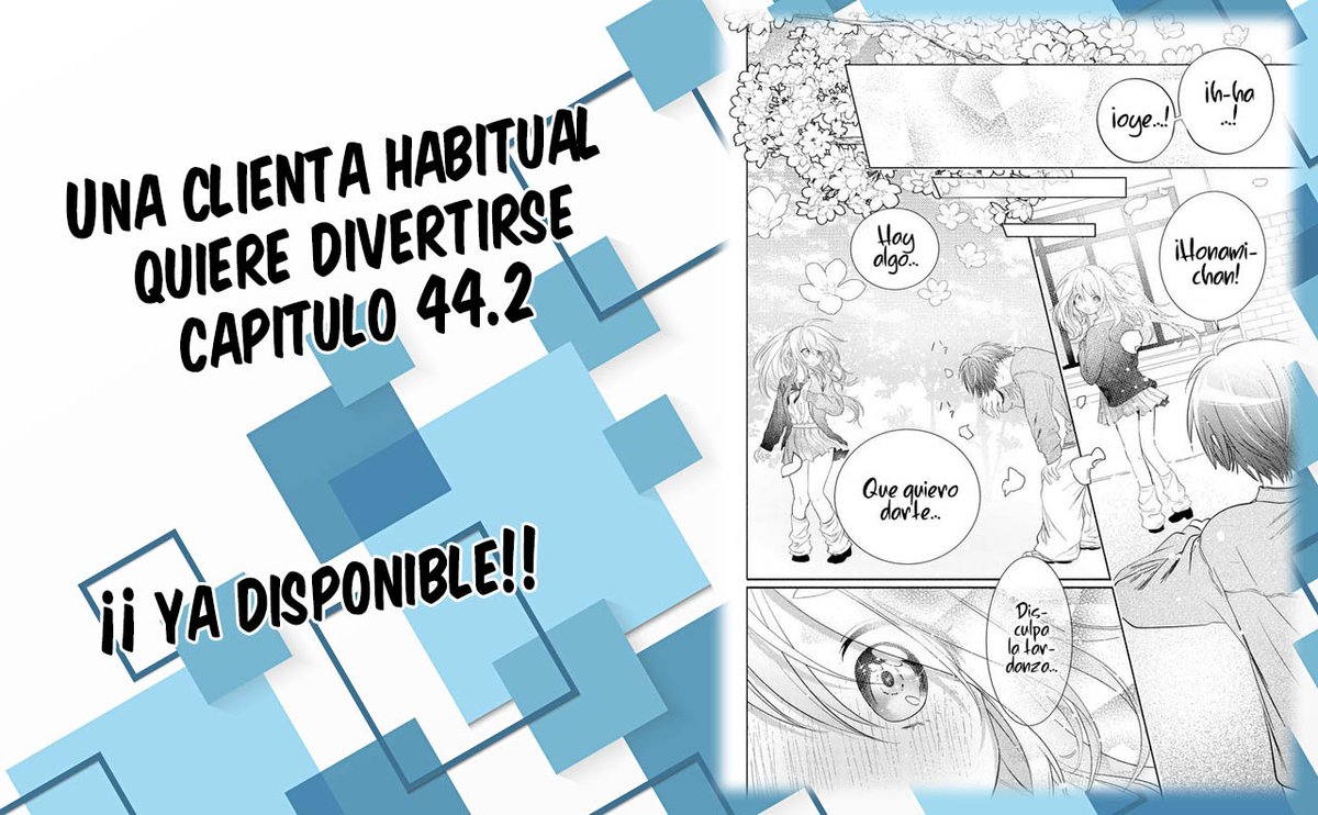 Ya está disponible el capítulo número 44.2 del manga de la clienta.

Una clienta habitual quiere divertirse

Listo para su lectura nomás por TMO:
zonatmo.com/viewer/4d6e6a5…

Disfrútenlo.
