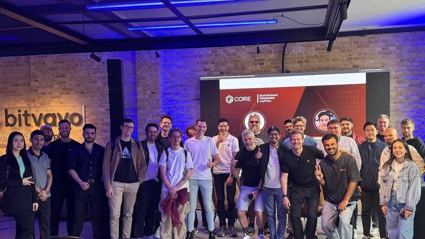 corechain_devs's tweet photo. 🇩🇪 Berlin, you delivered! 🙌

The Core Connect Global IRL Meetup was packed with builders, energy, and sharp insights.⚡️

Thanks to @denalimarsh @viewfromhk @PhilippZentner @sagarbarvaliya for diving deep into Core, Bitcoin & Web3, & to @bfc_vc for managing on-ground ops.