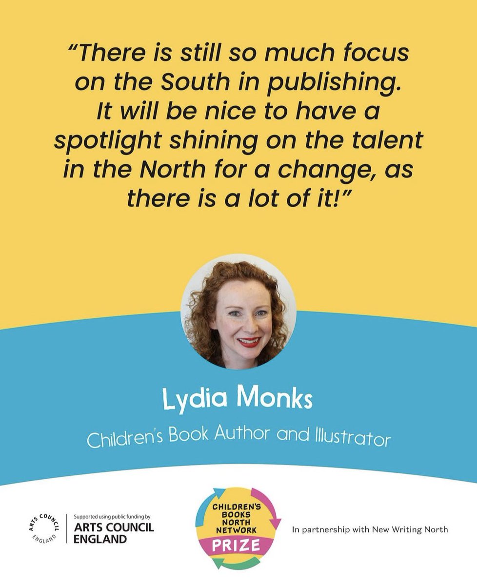 books_north's tweet image. We're delighted to introduce the judges for the CBNN Prize!
Illustrators Lydia Monks and Dapo Adeola, Ness Woods (Orange Beak Studio co-founder) and @emmalayfield2 Children’s Books North Network Director) who are all based in the North.
#CBNNPrize