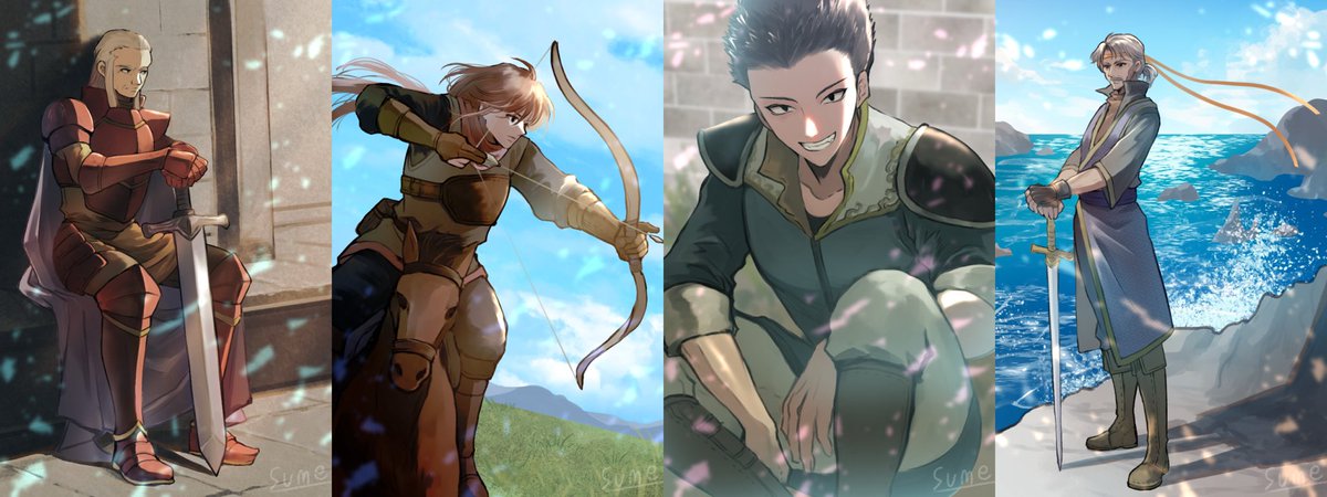 育成どうしよ…な皆さん(シロウ育てられなくてごめんね…)
#TearRingSaga #ティアリングサーガ #illustration