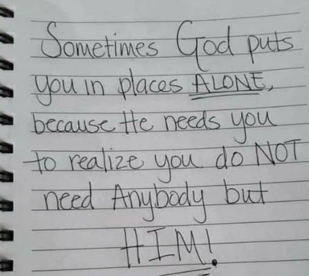 tharejaarun's tweet image. #Astrology: #Wisdom of #12th house- House of Isolation
Sometimes God puts you in places ALONE because he needs you to realize you do not need any anybody but Him.