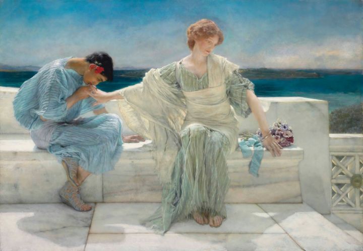 Art of the Day: "Ask me no more, Lawrence Alma-Tadema". Buy at: ArtPal.com/artcollectionl…