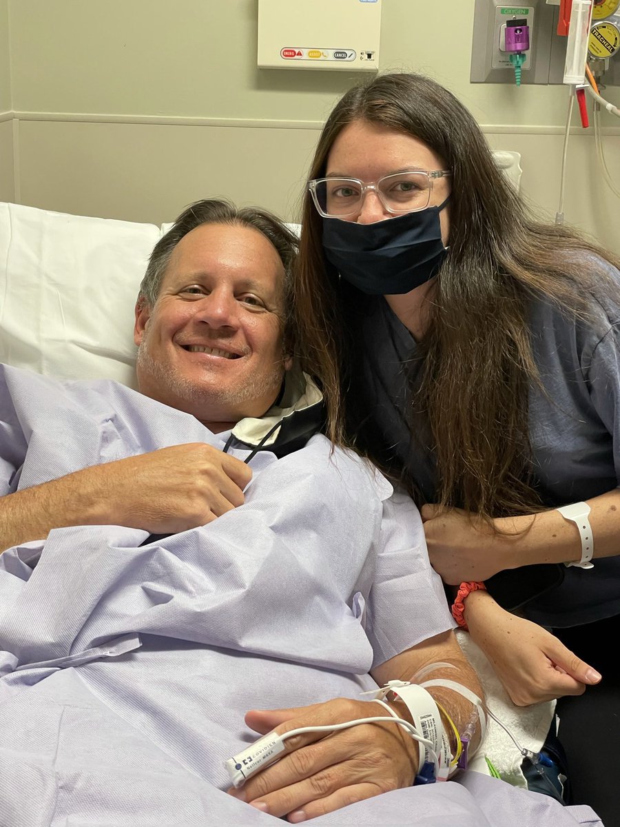emmilkowski's tweet image. Today marks four years since @CraigMilkowski made his life saving kidney donation to our daughter. Craig says it’s what any dad would do, and maybe so, but I am eternally grateful for him. He’s given our daughter her life back. ❤️
