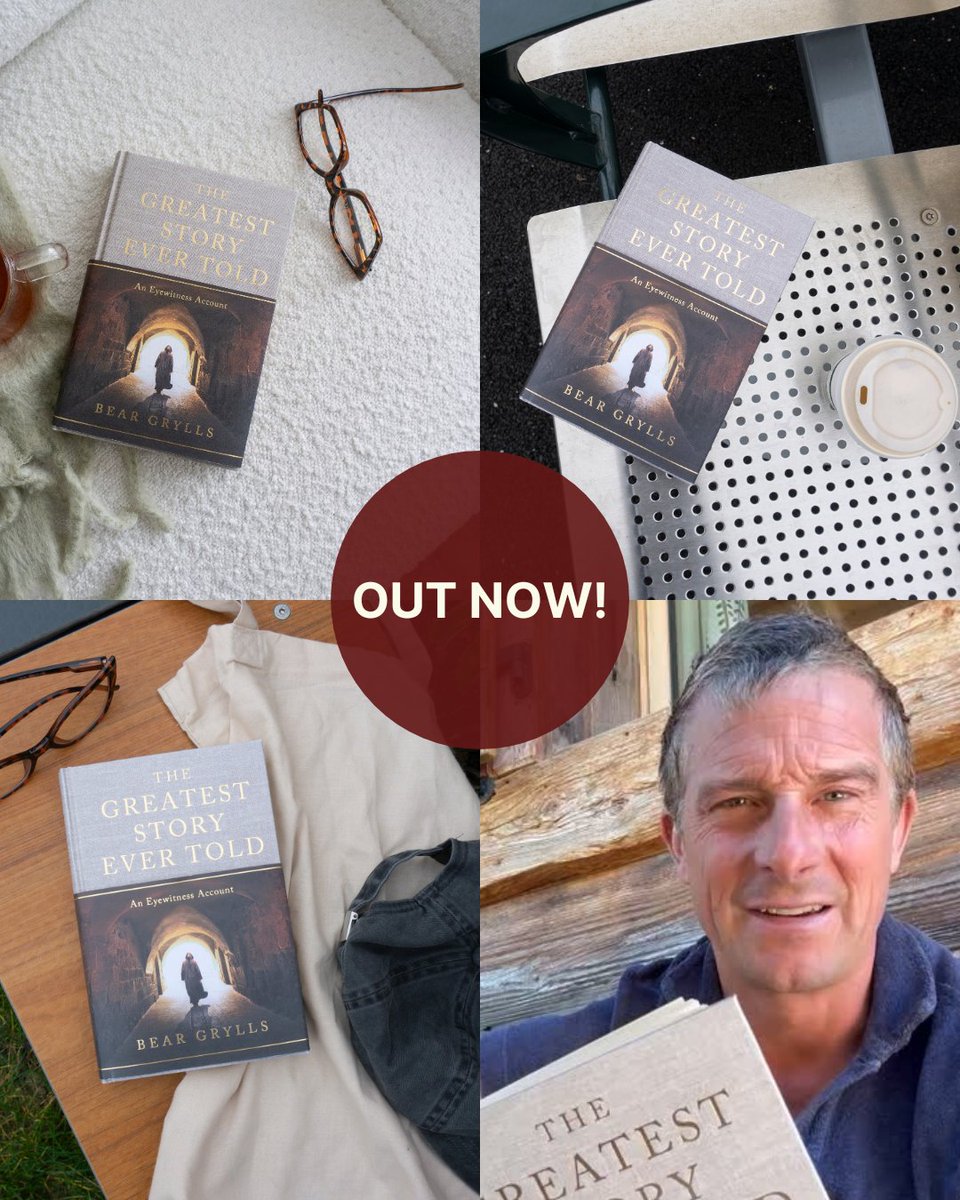 Hodder Faith (@hodderfaith) on Twitter photo 🌟 OUT TODAY! 🌟
The Greatest Story Ever Told is officially out in the world! Huge congratulations to <a href="/BearGrylls/">Bear Grylls OBE</a>, we’re so proud to have been part of this amazing journey!
Grab your copy now. The story has just begun…
amzn.to/4izFxhX 🌟 OUT TODAY! 🌟
The Greatest Story Ever Told is officially out in the world! Huge congratulations to <a href="/BearGrylls/">Bear Grylls OBE</a>, we’re so proud to have been part of this amazing journey!
Grab your copy now. The story has just begun…
amzn.to/4izFxhX