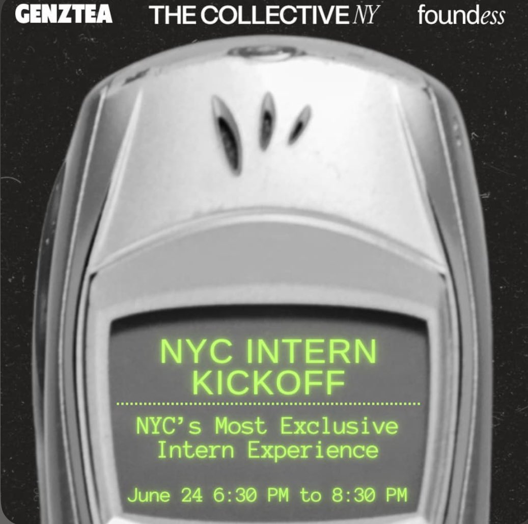 Hosting the IT NYC Intern Event of the YEAR!!! 

All the most cracked interns are coming (over 240 rsvps).

What companies want in?????? 

#nycintern#internship2025 
#student #businessstudent #summerintern