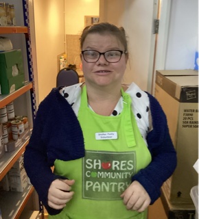 CascadeStiles's tweet photo. Samantha had a fabulous afternoon shift at Shores Pantry today 🍎🍊🍋🍌🍉🍓     #CareerSuccess #InclusionMatters  #community #autism #stileshouse  #MondayMotivation https://t.co/d5KYbsXrKl