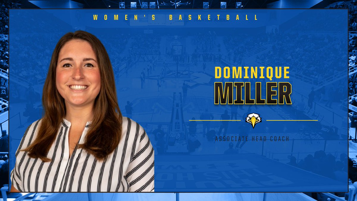 Morehead State Athletics (@msueagles) on Twitter photo .<a href="/MSUEaglesWBB/">Morehead State WBB</a> excited as <a href="/DomMiller_10/">Dominique Miller</a> (Dominique Miller) has joined the staff as Associate Head Coach.
An Ohio U alum, Miller comes to <a href="/CoachFeldhaus/">Ashton Feldhaus</a>' program as Associate Head Coach after 6 seasons at Valparaiso.
Story: tinyurl.com/4hx9v6wm #SoarHigher .<a href="/MSUEaglesWBB/">Morehead State WBB</a> excited as <a href="/DomMiller_10/">Dominique Miller</a> (Dominique Miller) has joined the staff as Associate Head Coach.
An Ohio U alum, Miller comes to <a href="/CoachFeldhaus/">Ashton Feldhaus</a>' program as Associate Head Coach after 6 seasons at Valparaiso.
Story: tinyurl.com/4hx9v6wm #SoarHigher