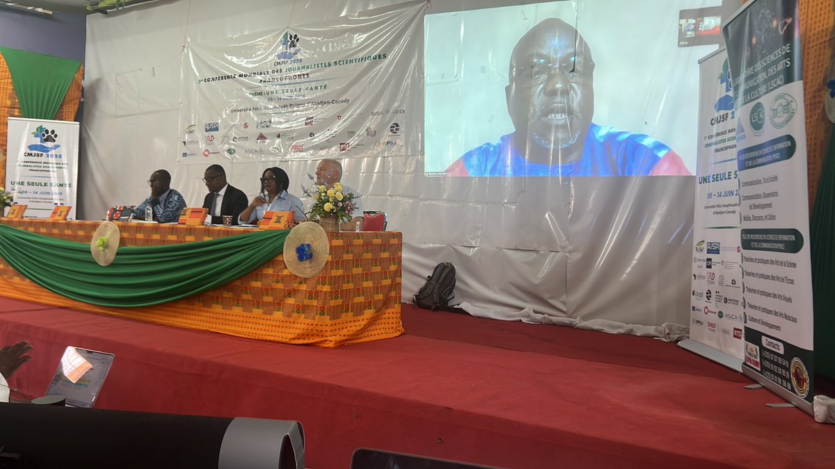 Afrique One (@afriqueonereach) on Twitter photo <a href="/AfriqueOneREACH/">Afrique One</a> supported #CMJSF25 by empowering #sciencejournalists with #OneHealth insights ๐ง ๐ฟ
Prof. <a href="/babonfoh/">Bonfoh Bassirou (Bass)</a> & team shared real-world cases on epidemics, entomology, and #socialsciences.
#DELTASAfrica
linkedin.com/feed/update/urโฆ <a href="/AfriqueOneREACH/">Afrique One</a> supported #CMJSF25 by empowering #sciencejournalists with #OneHealth insights ๐ง ๐ฟ
Prof. <a href="/babonfoh/">Bonfoh Bassirou (Bass)</a> & team shared real-world cases on epidemics, entomology, and #socialsciences.
#DELTASAfrica
linkedin.com/feed/update/urโฆ