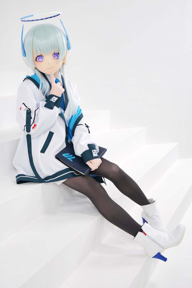 ヘイローありのノアの写真をこっそり載せます #kigurumi #Yostar合わせ0614