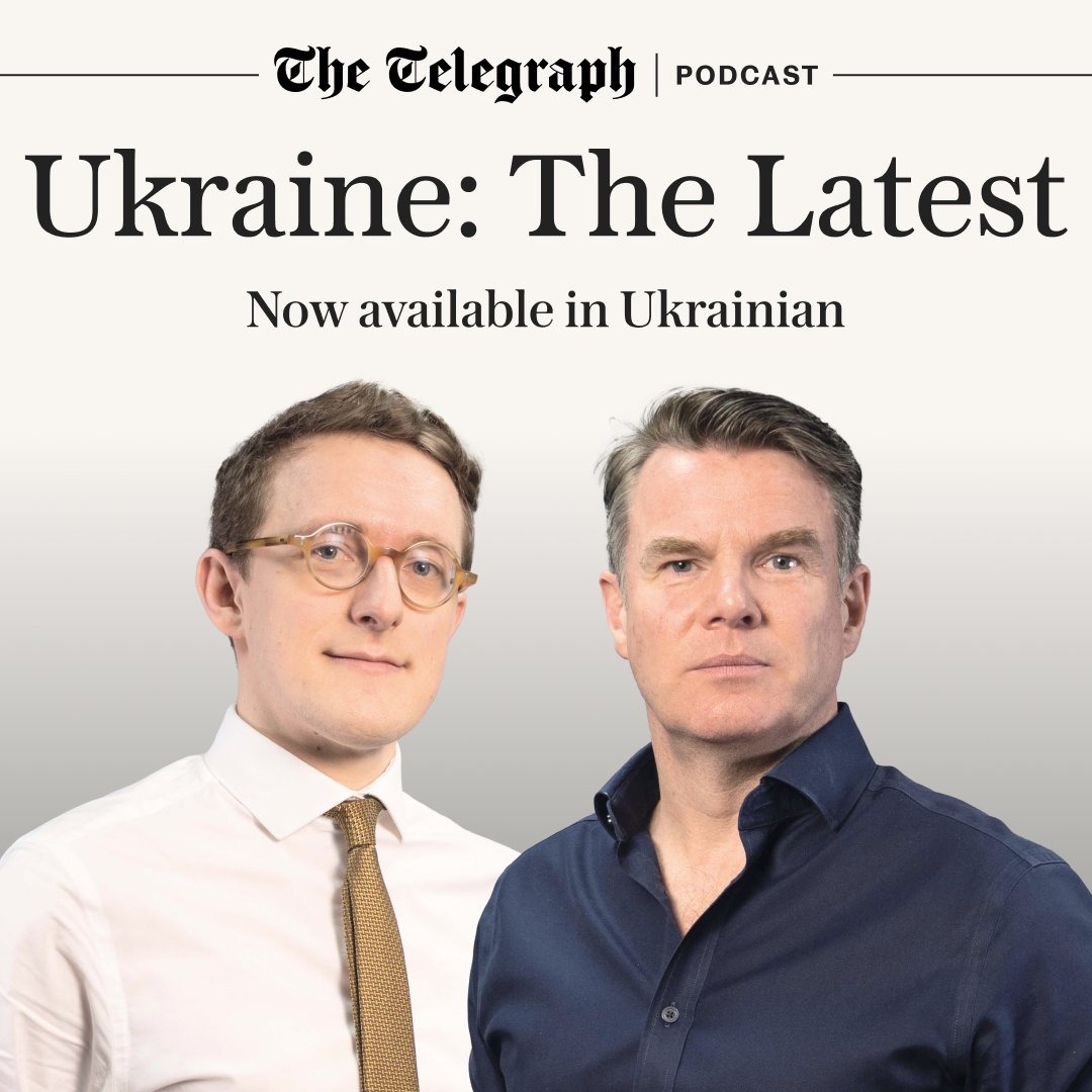 The Telegraph (@telegraph) on Twitter photo 🇺🇦 New episode of Ukraine: The Latest
<a href="/FrancisDearnley/">Francis Dearnley</a> and <a href="/DomNicholls/">Dom Nicholls</a> are joined by <a href="/benfarmerDT/">Ben Farmer</a> to give their opinions on the latest updates in Ukraine as Russia launches a combined missile and drone attack against Kremenchuk
🎧 Listen 👇
telegraph.co.uk/news/2022/03/0… 🇺🇦 New episode of Ukraine: The Latest
<a href="/FrancisDearnley/">Francis Dearnley</a> and <a href="/DomNicholls/">Dom Nicholls</a> are joined by <a href="/benfarmerDT/">Ben Farmer</a> to give their opinions on the latest updates in Ukraine as Russia launches a combined missile and drone attack against Kremenchuk
🎧 Listen 👇
telegraph.co.uk/news/2022/03/0…