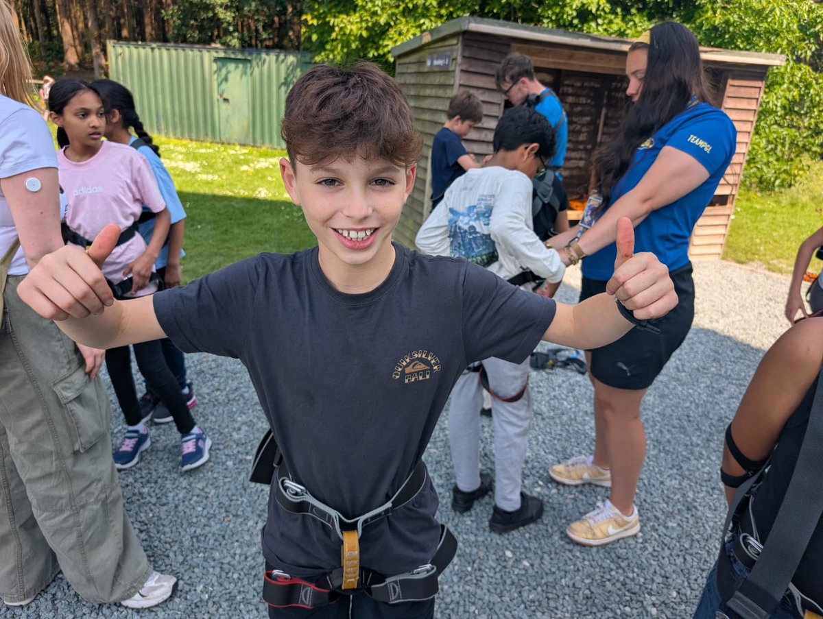 Scaling new heights this afternoon too! @busheyheathtrip #BHPSPGL25