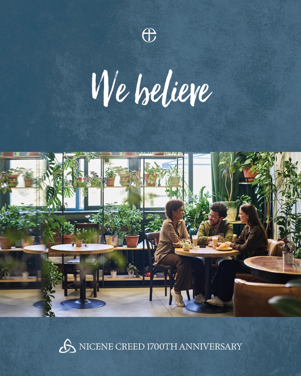 This summer, we are celebrating 1700 years of the Nicene Creed, one of the most enduring statements of Christian faith. 📜 

Over 24 days, we will be reflecting on each line of the Nicene Creed. 

You can find the daily reflections on #EverydayFaith via cofe.io/EverydayFaithA….