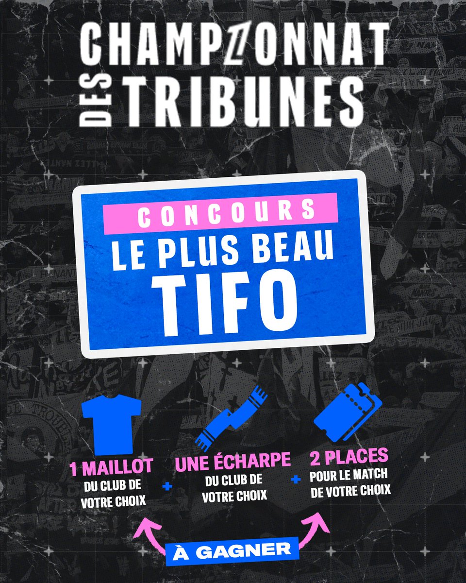👨‍🎨🎨 Elisez #LePlusBeauTifo de cette saison 2024/25 🏟️ ! 

 🗳️ Votez ici ➡️ bit.ly/Tribunes_Ligue…