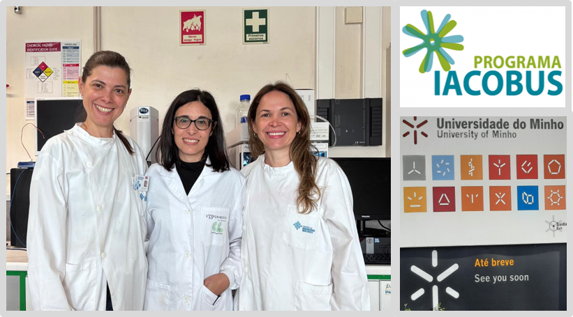 BioDeSost_UVigo's tweet photo. Moi agradecida a Francieli Colussi por acollerme no grupo BFactory da Universidade do Minho, dentro do programa Iacobus Estancias 2025 https://t.co/9TDq954NDu