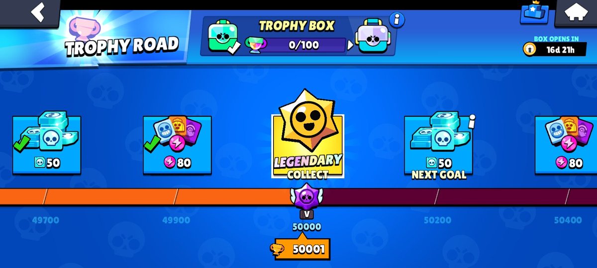 50K🏆

#Supercell #BrawlStars