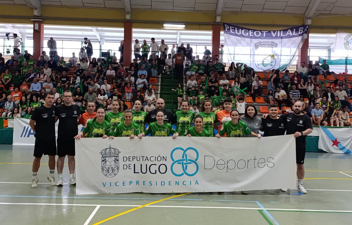 🤯 seguimos sin saber que poñer, esto é unha locuraaaaaaaaaaaa

Tan só queda a volta 𝐩𝐨𝐥𝐨 𝐀𝐬𝐜𝐞𝐧𝐬𝐨 𝐚 𝟏ª 𝐃𝐢𝐯𝐢𝐬𝐢𝐨́𝐧 🏆

Grupo Forma-t Vilaba 5️⃣
AE Penya Esplugues 3️⃣

⚽️ Lara Balseiro
⚽️ Pasto
⚽️ P.porta
⚽ Albita
⚽ Antia Leal