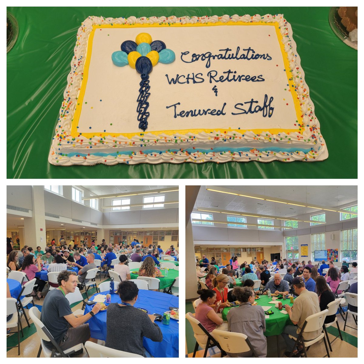 Amazing Staff Celebration!  Thank you to the PTSA and all the community members who helped us celebrate another great year at Winston Churchill and our amazing staff.  We said some goodbyes, celebrated some successes, and prepared for a great summer.  #wchs