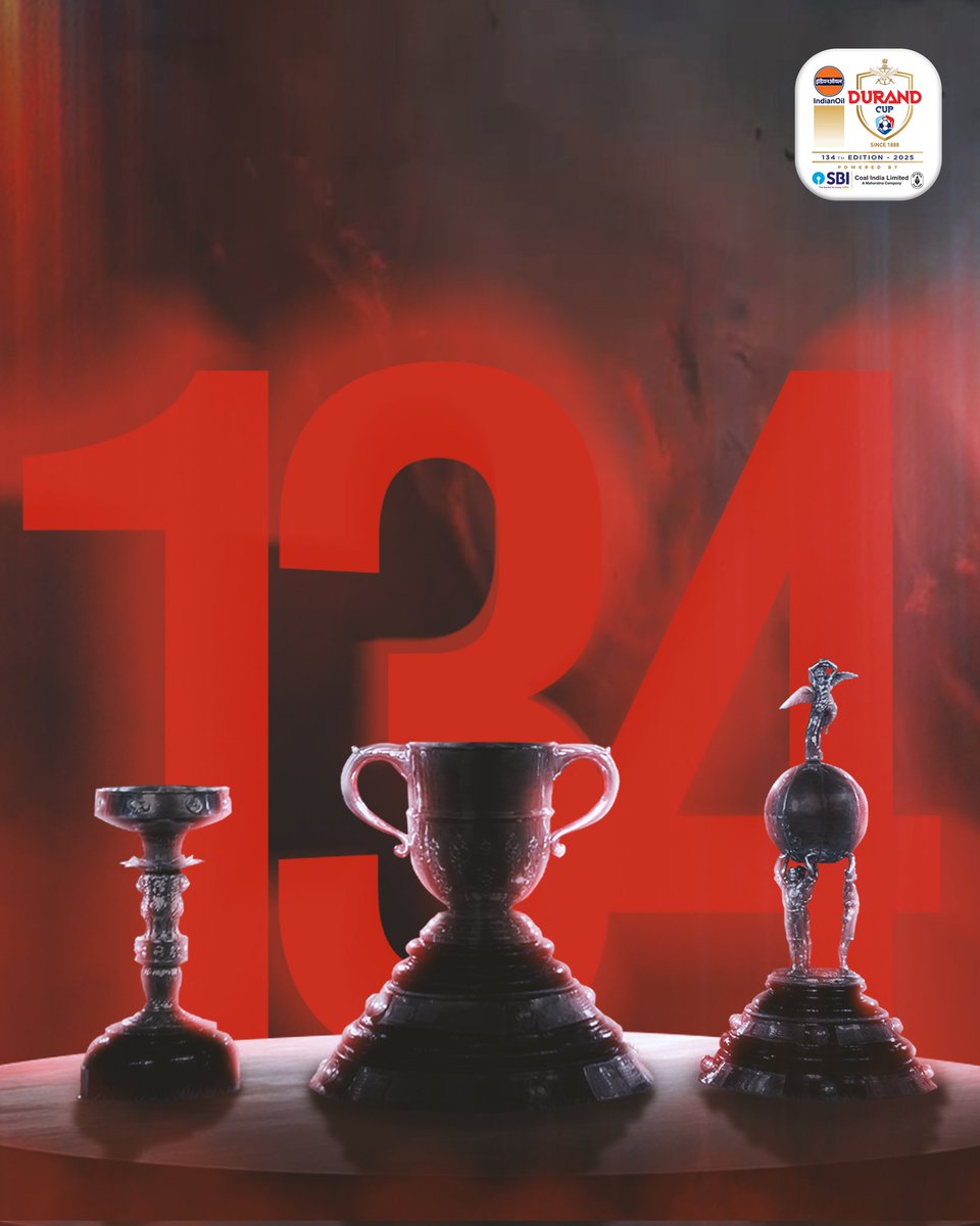Durand Cup (@thedurandcup) on Twitter photo πππ π¬πππ¬π¨π§π¬ π¨π ππ’ππ«ππ π«π’π―ππ₯π«π². ππ‘π«ππ ππ¨π―ππππ π©π«π’π³ππ¬. ππ§π π¬πππ π. π
The 134th Edition of IndianOil Durand Cup is on the horizon β where history meets heroism on the pitch. Gear up for the grand return of the Durand Cup. β¨ πππ π¬πππ¬π¨π§π¬ π¨π ππ’ππ«ππ π«π’π―ππ₯π«π². ππ‘π«ππ ππ¨π―ππππ π©π«π’π³ππ¬. ππ§π π¬πππ π. π
The 134th Edition of IndianOil Durand Cup is on the horizon β where history meets heroism on the pitch. Gear up for the grand return of the Durand Cup. β¨
