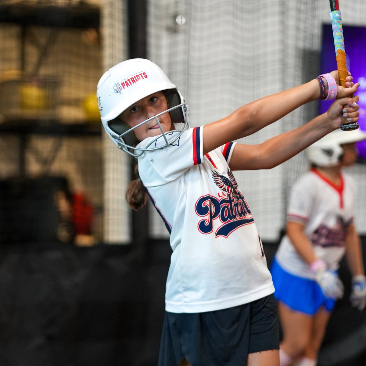 All Skills Camp is off and swinging! 

#LSUSbCamp