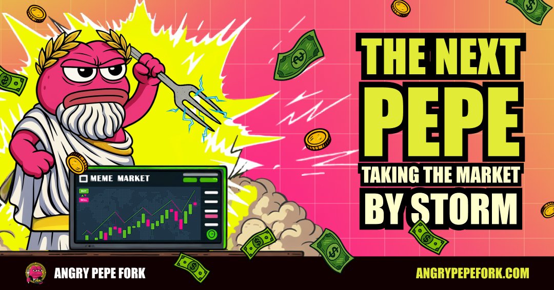 The next meme coin shaking up the entire market?

Yeah, it’s $APORK.

Built for the storm. Armed with the fork.
Ready to rip through the charts and rewrite the meme coin story.

⚡ The takeover’s just getting started.
💢 angrypepefork.com
