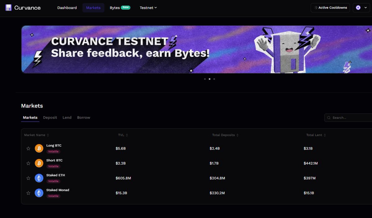 Friscovsky's tweet image. Curvance Testnet - Share feedback, earn Bytes!

That is the alpha, bro.