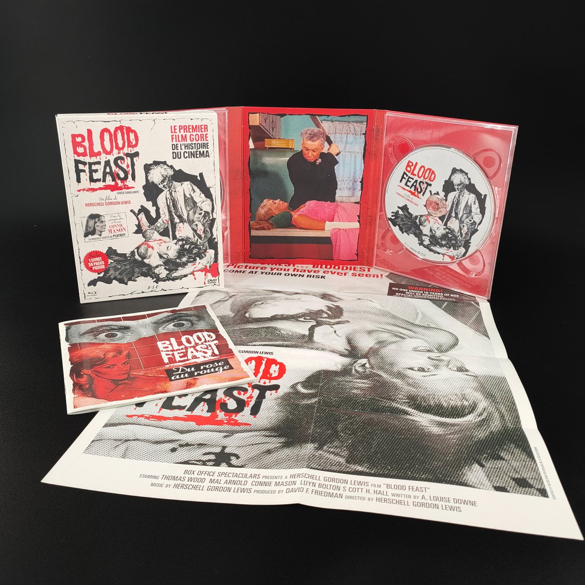 ESC_Films_'s tweet photo. LES DEUX PREMIERS FILMS GORES DU CINÉMA SONT ARRIVÉS AU BUREAU !
Alors, vous êtes plus team BLOOD FEAST ou team 2000 MANIACS ?!
🛒Pour les précommander et obtenir -10% c'est juste ici 👉 https://t.co/fgDqM7kElI
#BLOODFEAST #ORGIESANGLANTE #2000MANIACS #BLURAY #DVD #GORE https://t.co/kA2Sk3UQ60