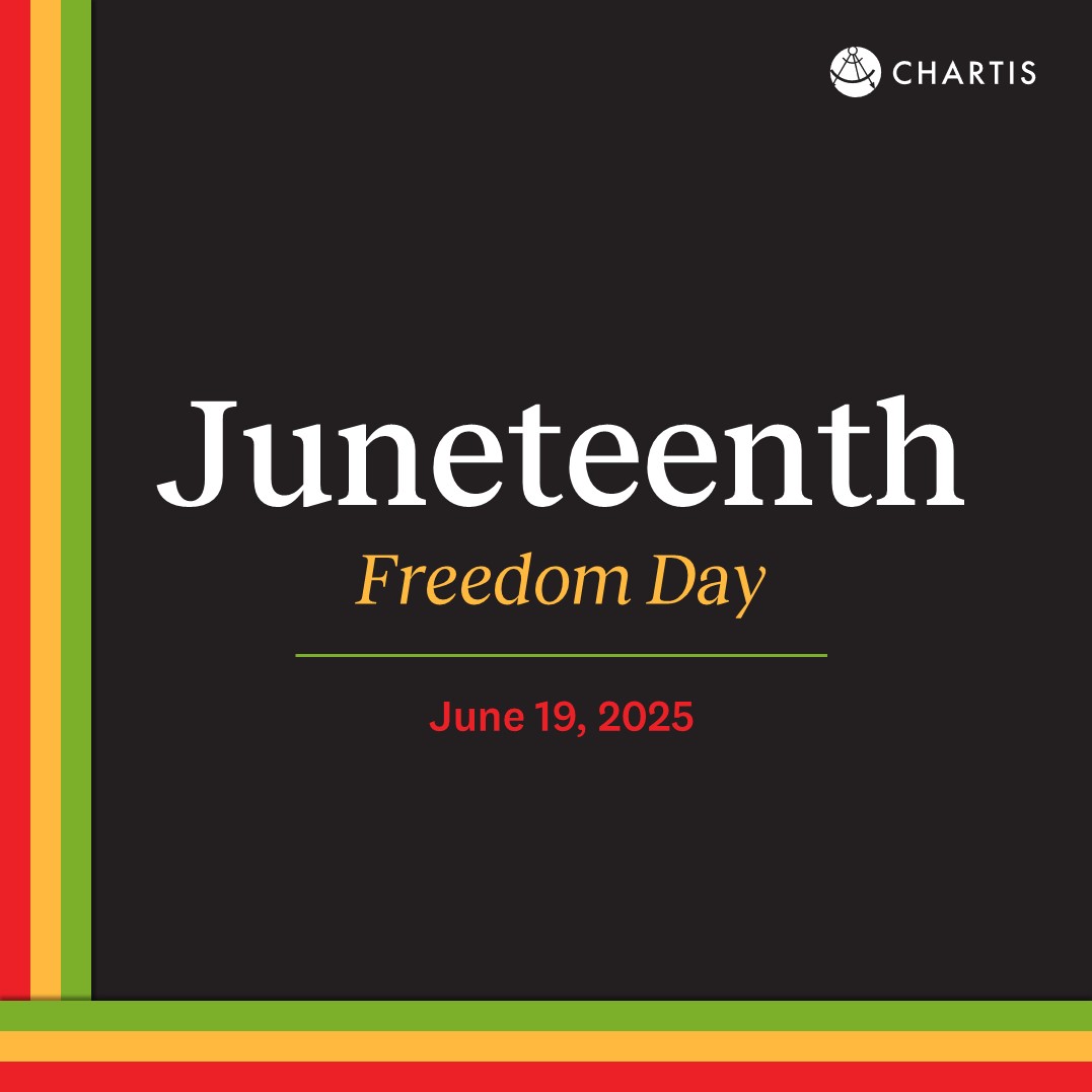 Today we recognize Juneteenth—the annual commemoration of the end of slavery in the United States. At Chartis, we encourage our colleagues to mark this historic milestone with learning, reflection, and a celebration of freedom, history, and progress.