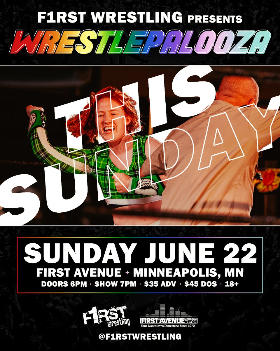 Call an ambulance — but not for me! 🌾

This Sunday, grab your partner, and come down to WRESTLEPALOOZA. Limited tickets remain! 👩‍🌾

🎟️ axs.com/events/920946/…