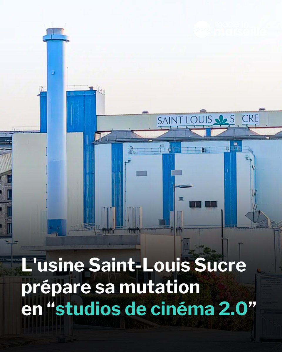 🎬 Tournages, musée, formations, data center... l'usine Saint-Louis Sucre va poursuivre sa transformation dans les quartiers Nord.

➡️ tinyurl.com/2c54skwm