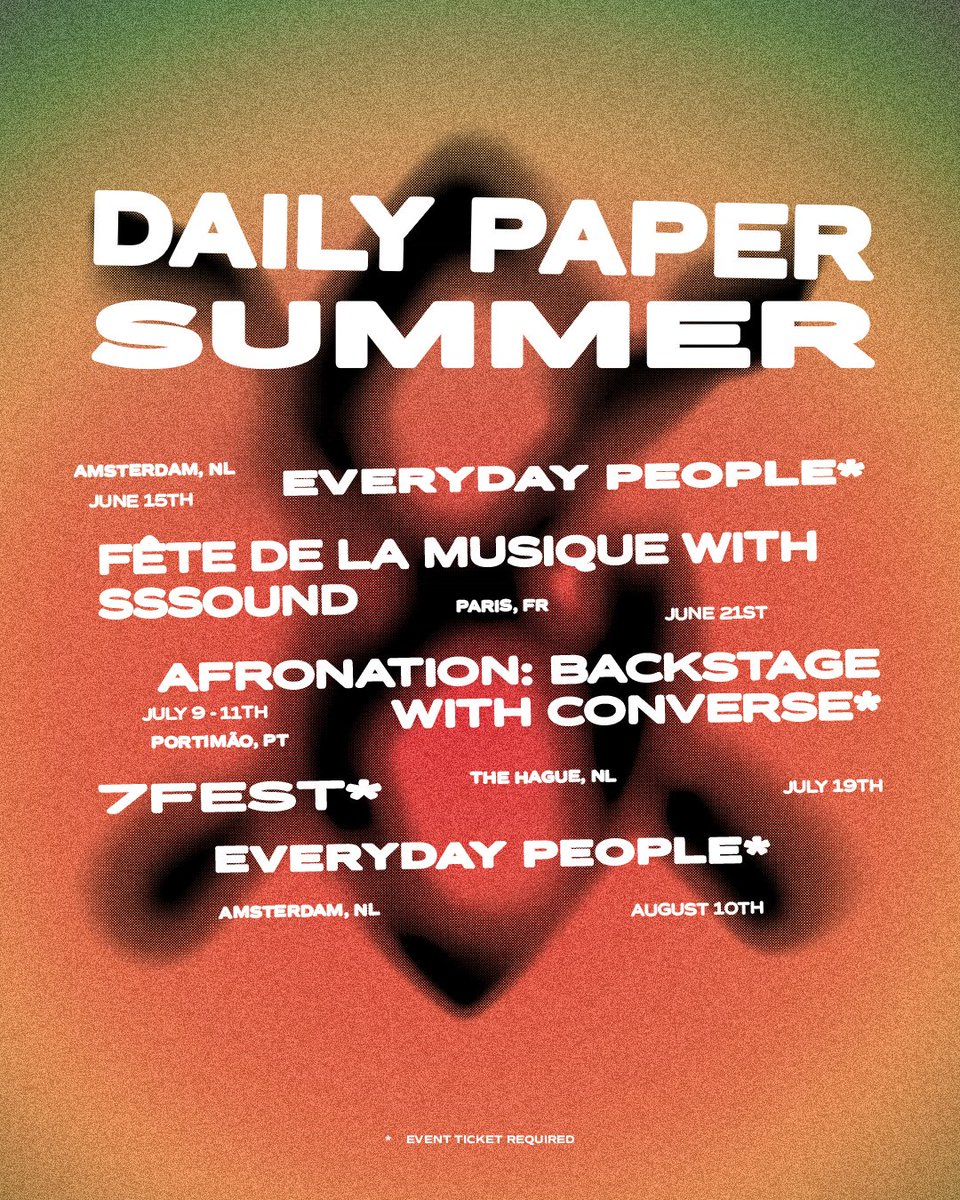 LET THE DP SUMMER BEGIN…☀️🌍
MORE DETAILS TO COME