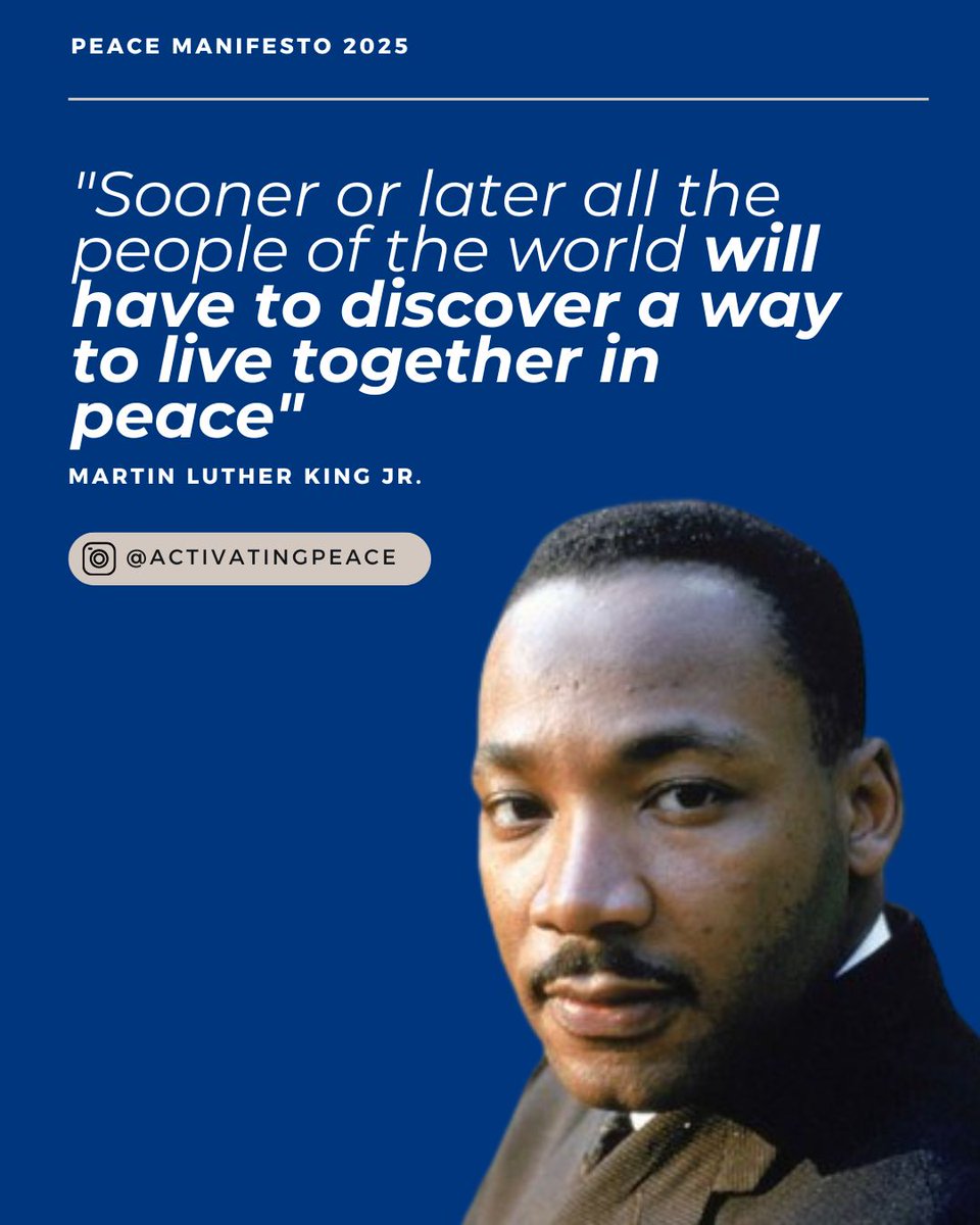 ActivatingPeace's tweet photo. Pls👍this PEACE MANIFESTO &amp; share it by quoting it with your city &amp; country to show the movement is🌎: I'm sick &amp; tired of the culture of war so I give my support to the culture of peace, and I will keep spreading the word on social media until we win.
https://t.co/6NhADDLcly https://t.co/3WeCMi2gmY