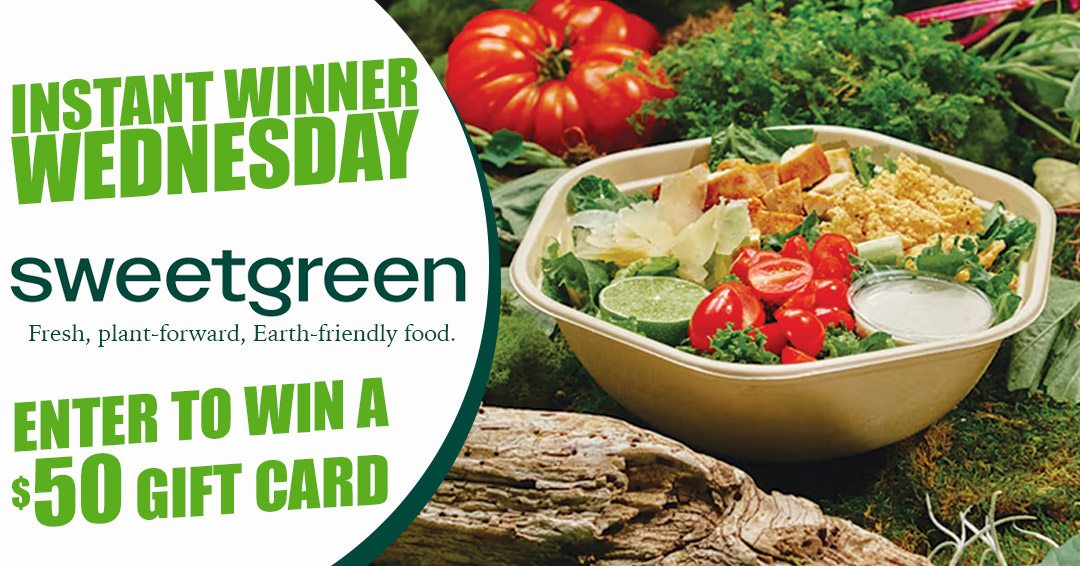 Enter to win a $50 gift card to Sweetgreen! Fresh, fast, and flavorful eats await: candgnews.com/IWW_sweetgreen…  

🥗 Explore more at sweetgreen.com