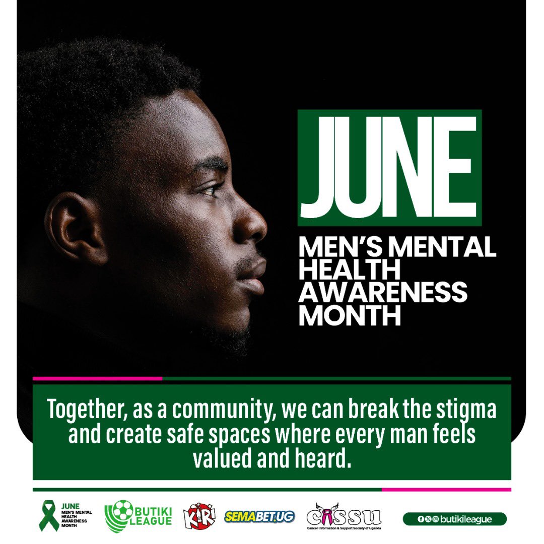 The #ButikiLeague stands for more than just football and supports men's mental health.

This June, we’re raising our voices for #mensmentalhealth. Let's break the stigma and put this silent killer to an end.
 
Tukyogereko! 
#BLSV | #MentalHealthAwareness