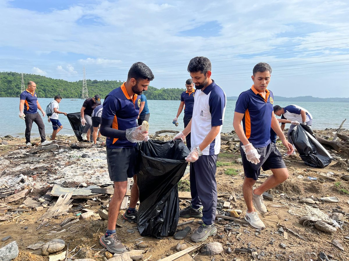 AN_Command's tweet photo. #ANC #NSRY Sri Vijaya Puram  reaffirmed its unwavering commitment to environmental sustainability and ecological preservation through a series of impactful initiatives. A 🌊 Coastal Cleanup Drive was conducted at #ViperIsland to reduce marine litter. A 🌱 Tree Plantation Drive at the Yard enhanced green cover and promoted biodiversity. Additionally, a 🐛 Vermicomposting Pit was established at #NavalWharf to encourage organic waste mangement 

#HarKaamDeshKeNaam 
#GreenInitiatives #Sustainability #OceanConservation #EcoWarriors #IndianNavy #AndamanNicobarCommand #BlueGreenCommitment #ZeroWaste #CleanCoasts #MissionLiFE #ClimateAction #GoGreen #EcoResponsibility #MarineConservation #BeatPlasticPollution 

@HQ_IDS_India @adgpi @IndianNavy @IAF_MCC @IndiaCoastGuard @Andaman_Admin @PIB_India @moefcc @swachhbharat @SpokespersonMoD @PMOIndia @Andaman_Admin