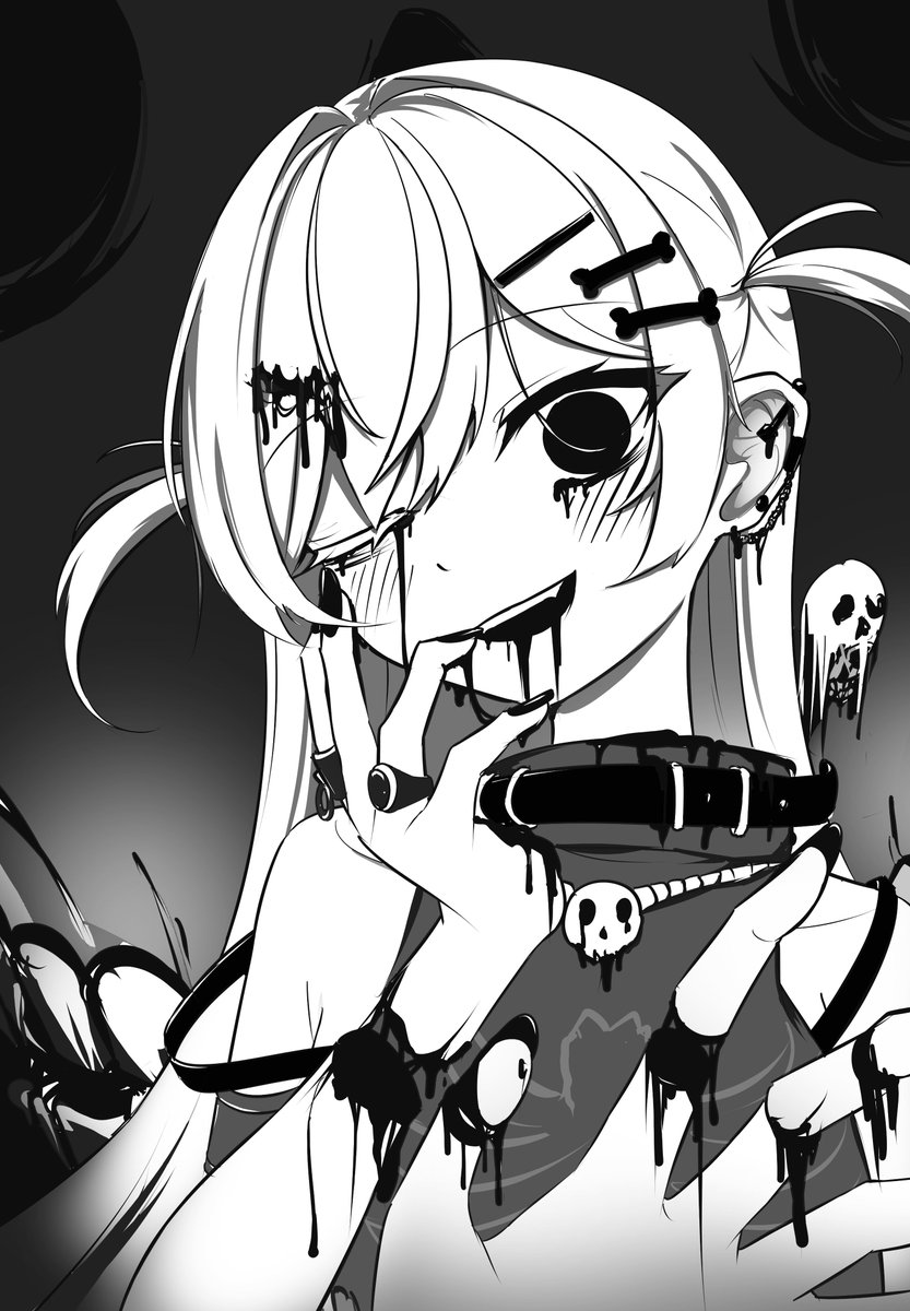 #くろむアーツ 
☠️