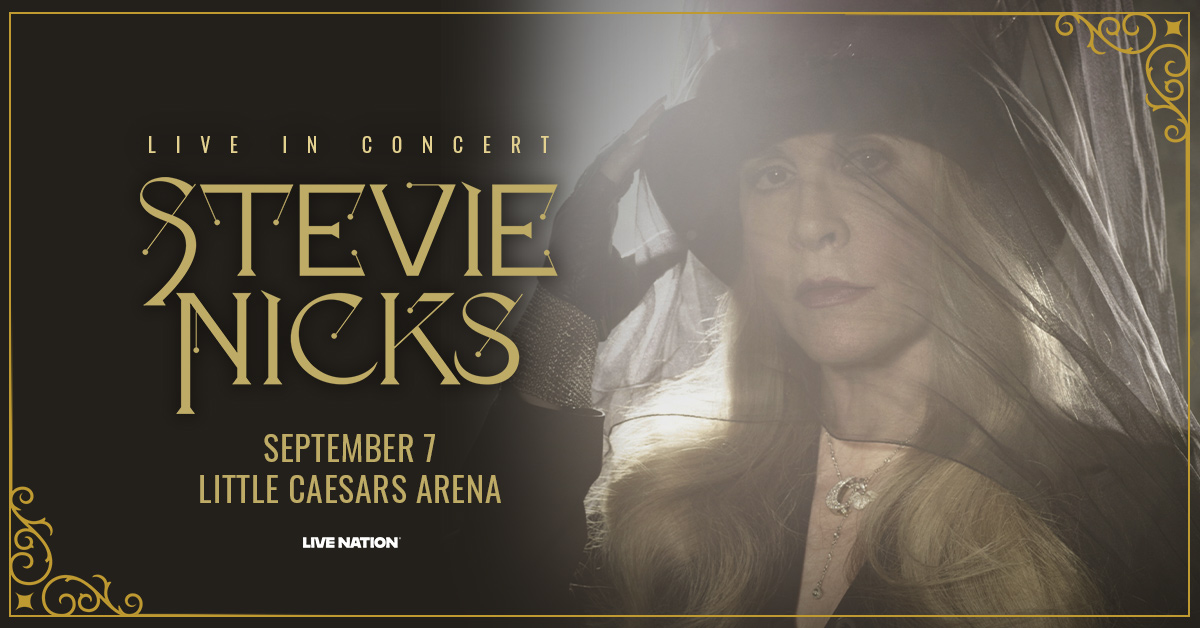 Little Caesars Arena (@lcarena_detroit) on Twitter photo It’s not a Rumour! <a href="/StevieNicks/">Stevie Nicks</a> is coming to <a href="/LCArena_Detroit/">Little Caesars Arena</a> on September 7! ✨ Tickets on sale Friday! It’s not a Rumour! <a href="/StevieNicks/">Stevie Nicks</a> is coming to <a href="/LCArena_Detroit/">Little Caesars Arena</a> on September 7! ✨ Tickets on sale Friday!