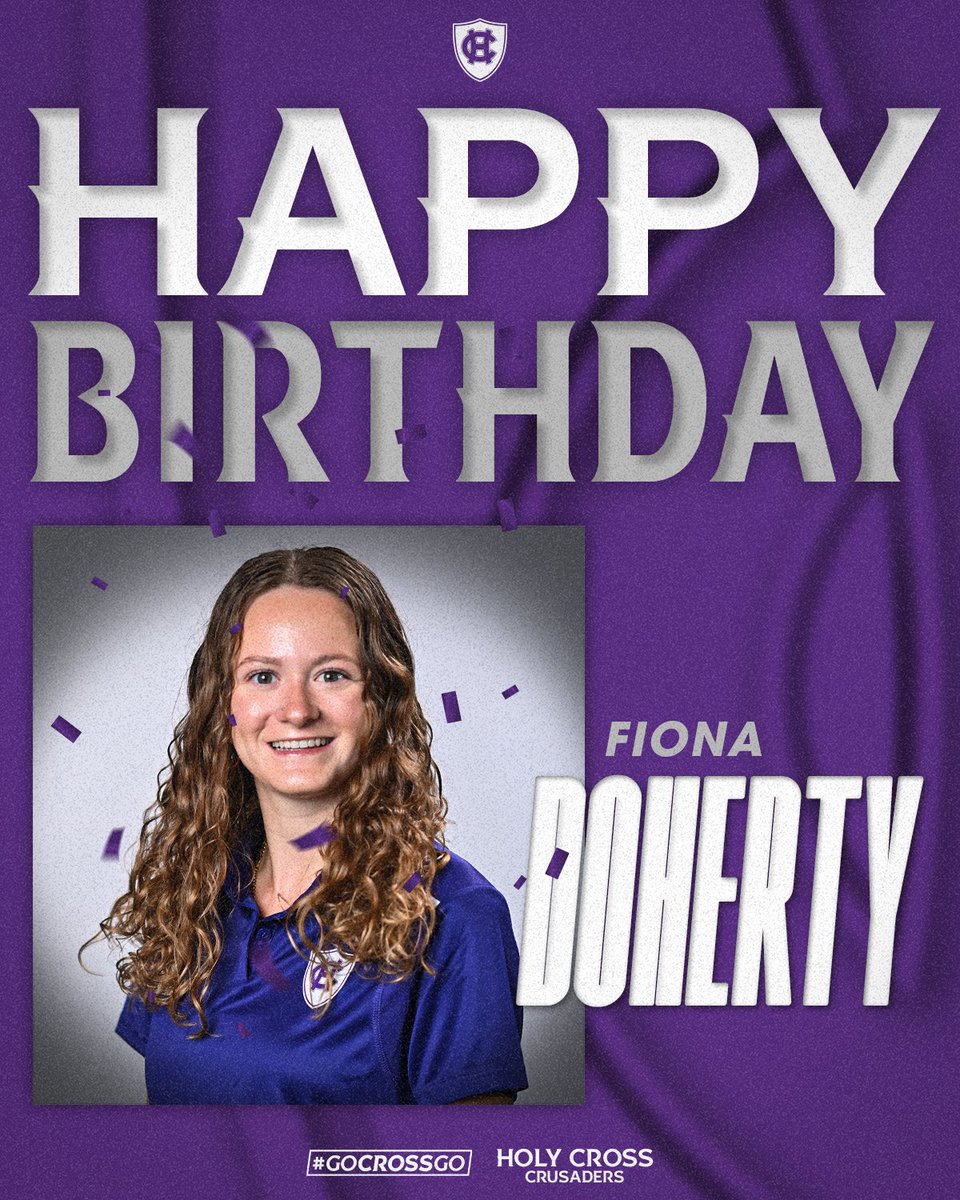 🎉 Happy birthday to Fiona Doherty! Hope it's a wonderful day!

#GoCrossGo | #HappyBirthday